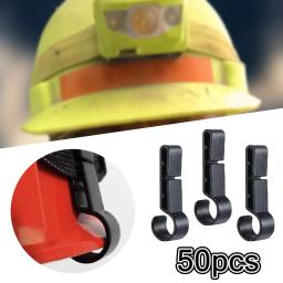 50 pces grampos de fixação gancho chapéu duro clipe de luz acessórios ao ar livre clipes de luz - Image 5