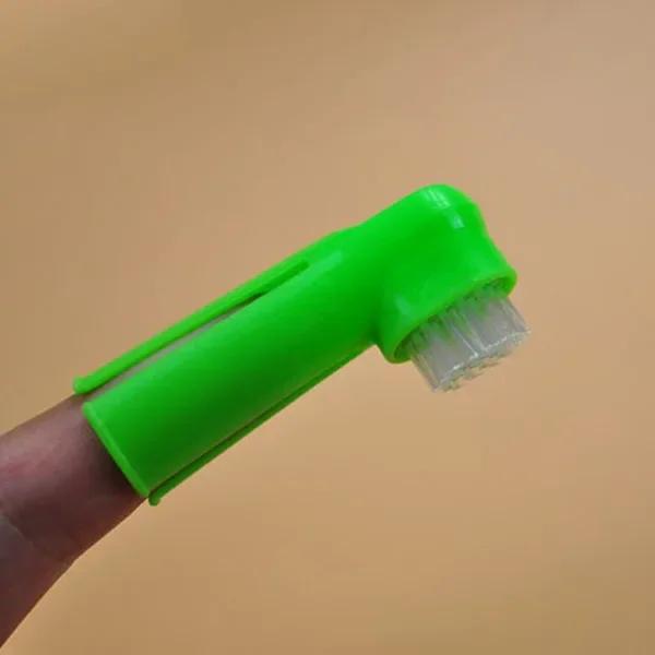 Escova de Dentes Super Macia para Cães e Gatos - Higiene Bucal Eficiente e Confortável para Pets com Mal Hálito e Tártaro