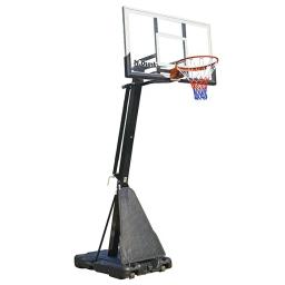 Suporte de basquete móvel portátil, altura ajustável, aro para jovens adultos, adolescentes, uso interno e externo, 8ft -10ft, 2.5m-3.05m - Image 1
