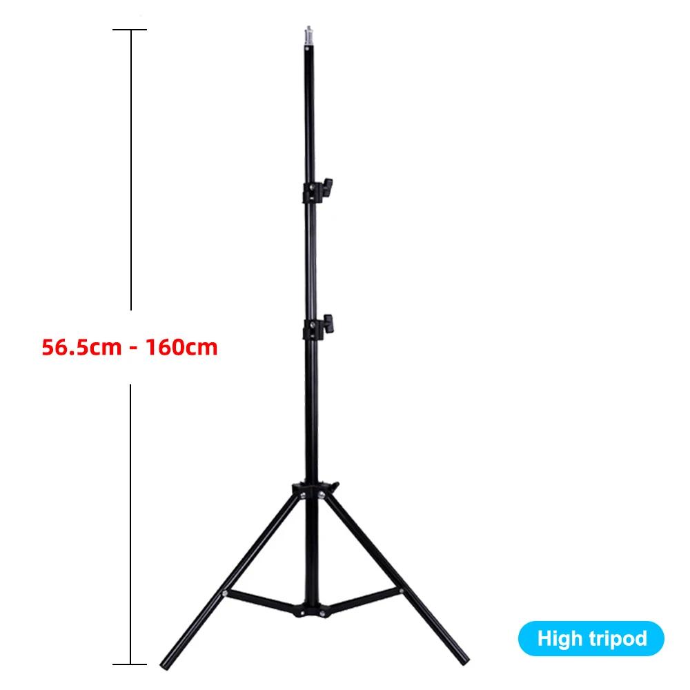 Tripé de Viagem Extensível para Projetor, Suporte de Iluminação Fotográfica, Suporte para Câmera, 1/4 Parafuso, Exterior, 110cm, 160cm - Image 1