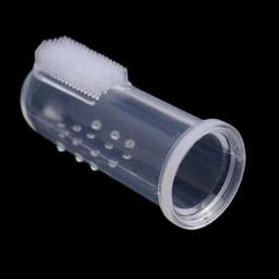 Pet cão escova de dentes + macio pet dedo escova de dentes conjunto animais de estimação cães gatos cuidados com os dentes escova de limpeza animais de estimação aliciamento ferramentas entrega rápida - Image 5