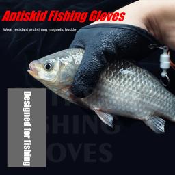 Luvas de captura de látex antiderrapante, luvas de pesca, luvas, mão esquerda e direita, proteger, punção manual, arranhões, caça, luvas, 1pc - Image 5