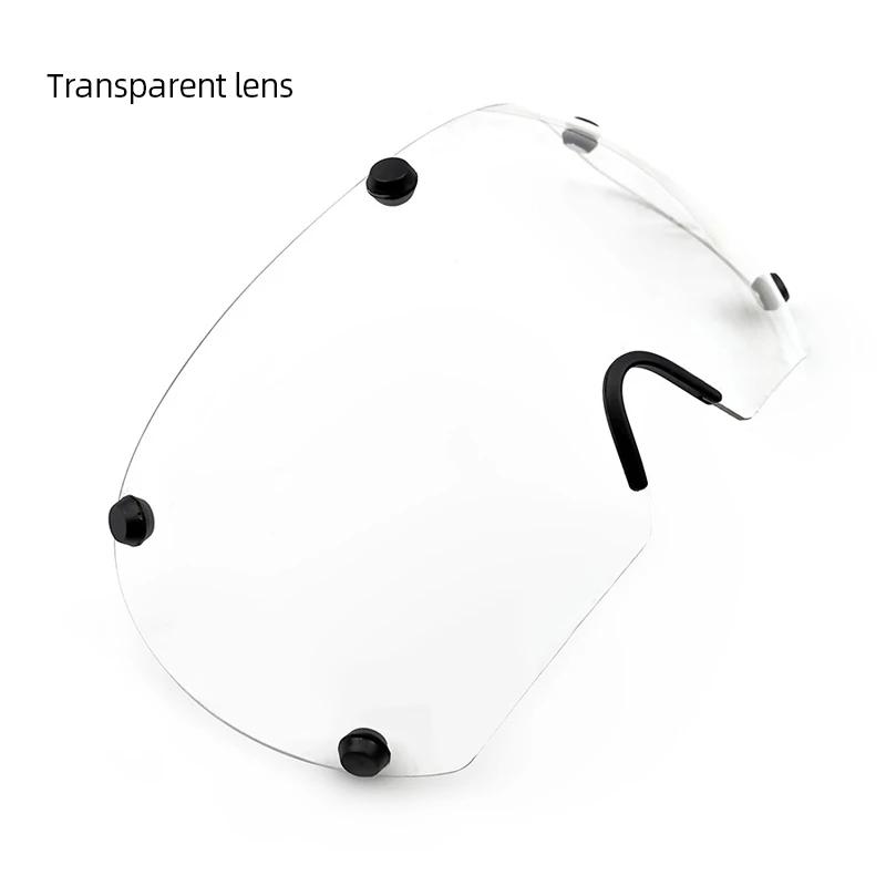 Capacete Aero de bicicleta para homens e mulheres, óculos de ciclismo de estrada, capacete adulto, lente magnética, M, L - Image 1