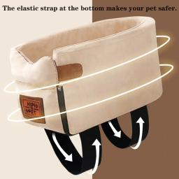 Cama de proteção para pets, portátil, controle de segurança, assento de transporte, protetor para cães, gatos e filhotes pequenos chihuahua - Image 4