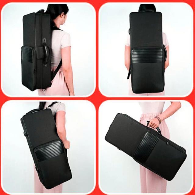 Mochilas Resistente para Saxofone Alto com Alças Duplas e Estojo Inclusos - O Presente Ideal para Iniciantes e Músicos