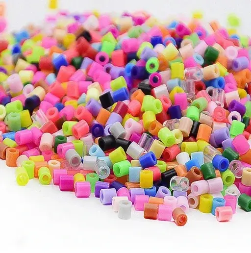 Kit de Contas de Fusão para Artesanato 3D - 24 e 48 Cores, Alta Qualidade, DIY Criativo e Brinquedo Educativo