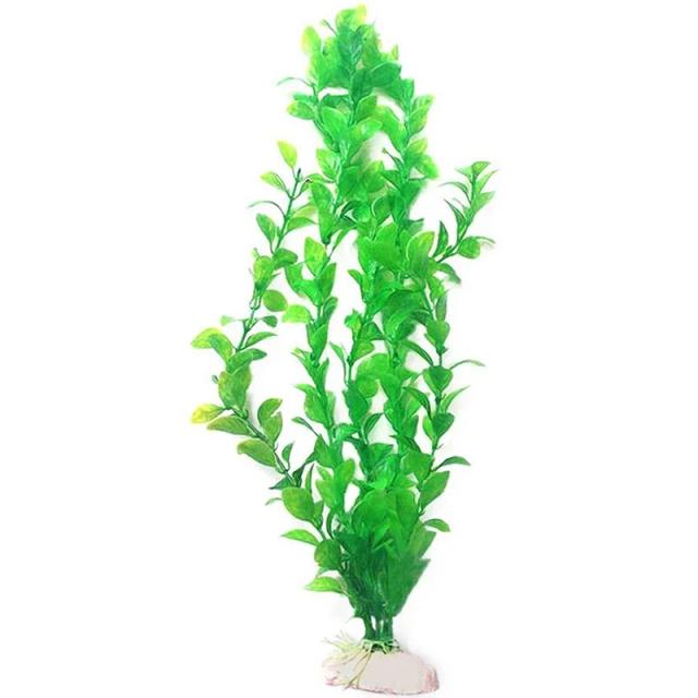 Decore seu Aquário com Plantas Subaquáticas Artificiais em Verde e Roxo - Grama e Algas para uma Beleza Natural com 1 Peça