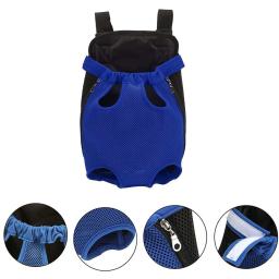 Respirável Pet Transportadora Mochila, Outdoor Peito Bag, Portátil, Transporte, Suprimentos para Viagens, Gato e Cão - Image 5