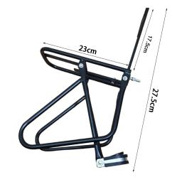 Suporte de bagageiro dianteiro de bicicleta, acessórios de transporte, para ciclismo, touring, mountain bike, equitação, para adulto - Image 6