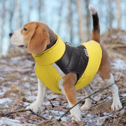 Casaco impermeável para cães pequenos e grandes, roupas quentes de inverno, colete de cachorro, casaco chihuahua, buldogue francês, traje Yorkie Pug - Image 2