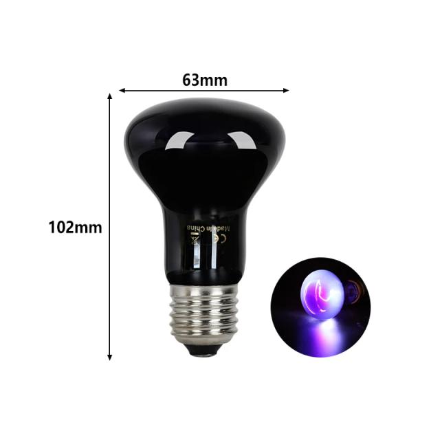 Lâmpadas UVA para Répteis com Controle de Temperatura: Aquecedores Ideais para Tartarugas, Anfíbios e Lagartos, 220V, 75W