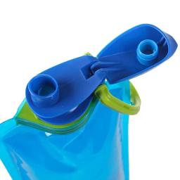 Bolsa de água dobrável ultraleve portátil, bolsa de garrafa macia, suprimentos esportivos ao ar livre, caminhadas e corrida, 700ml - Image 3