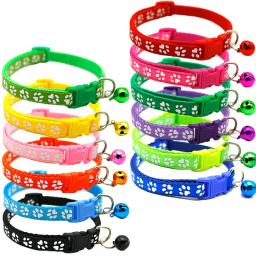 Coleiras ajustáveis com sino para animais de estimação, colar para gatos, filhotes e gatinhos, atacado, Dropshipping - Image 2