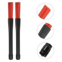 Retrátil Drum Stick Bundle Brush, Nylon escovas para baqueta vassoula, sílica Gel percussão com alça - Image 4