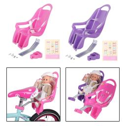 Bike Seat for Kids, Universal Dolls Chair, Acessórios para meninas, Presentes de aniversário - Image 3