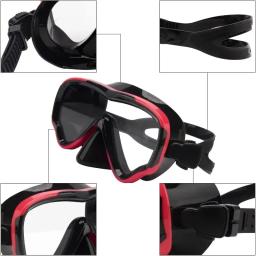 Mergulho Natação Goggles, Snorkeling Goggles, Máscara Nariz Impermeável, Adulto e Juventude Equipamento De Mergulho - Image 2