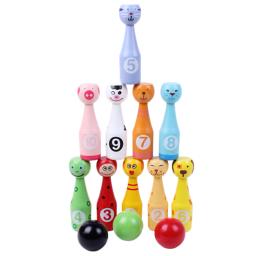 Bowling Set com Cartoon Number Print for Kids, Indoor e Outdoor Activity, Toddler Play - Image 1