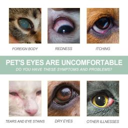 Yegbong-colírio para gato e cachorro, limpeza de animais, para remover manchas lacrimais - Image 5