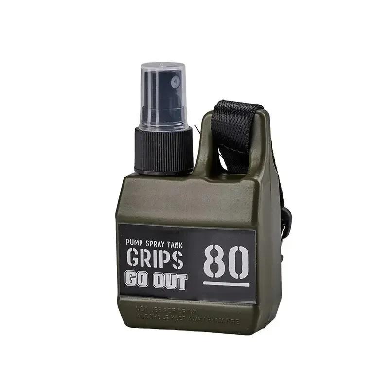 Bomba de garrafa de spray com fivela, portátil, garrafa de spray de viagem para acampamento ao ar livre, recipiente cosmético, álcool, perfume, recarregável - Image 1