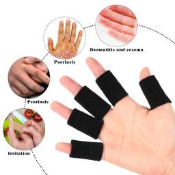 Conjunto de protetor de dedo para basquete, tênis, vôlei, almofada macia e confortável, protetor de proteção contra o dedo, conjunto de 10 peças - Image 3