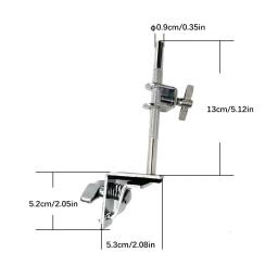 Suporte Mount Cowbell Stand Holder, Drum Clamp, acessório de percussão com ação paralela Jaws - Image 2