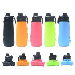 Garrafa De Água Dobrável De Silicone Criativo, Multi Color, Adequado para Esportes Ao Ar Livre, Moda, 750ml - Image 2