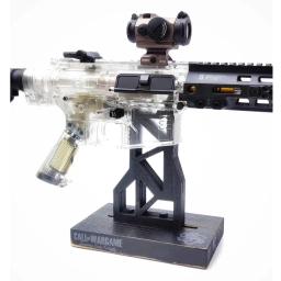 Exposição De Madeira brinquedo Tático Rifle Arma Estande Cremalheira Titular Banco AR15 Resto Suporte de Ferramenta para a Caça Airsoft Paintball Dropshipping - Image 6