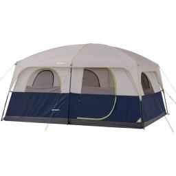 Barraca de cabine familiar impermeável, acampamento ao ar livre, caminhadas, sobrevivência, mochila turística, 4 estações, inflável, 14 'X 10' - Image 1