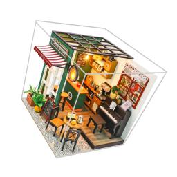 Kits artesanais de construção em miniatura, Dollhouse DIY, brinquedo para adultos e adolescentes - Image 3
