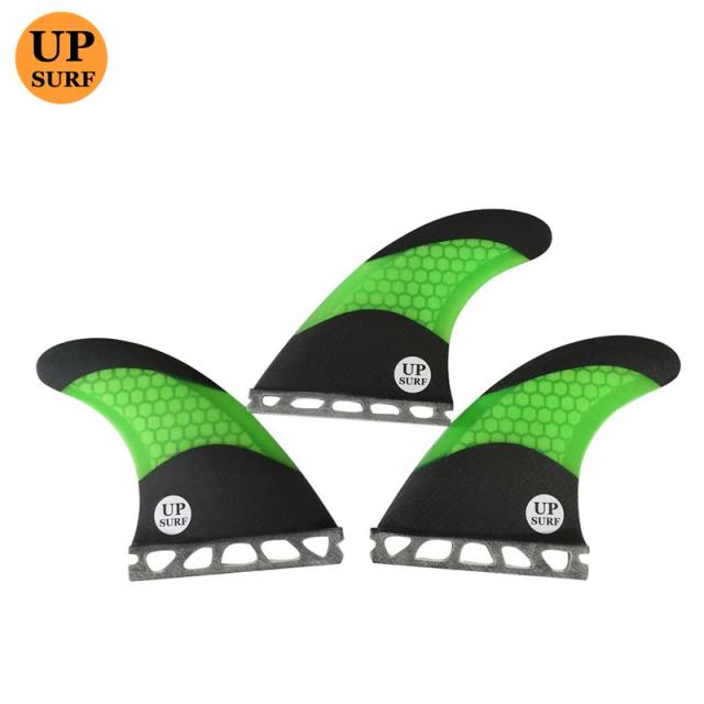 Acessórios de Surf Upsurf: Barbatanas G5/G7 em Fibra de Carbono para Pranchas de Stand Up Paddle - Presente Perfeito de Natal 3Pçs/Set