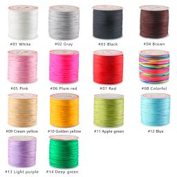 Kovict-Corda de Nylon Multicolor para Fazer Jóias, DIY Corrente Chupeta, Acessórios Colar, 1.5mm, 55m por Rolo, 1Pc - Image 5