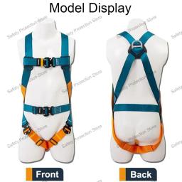 Five Point High Altitude Work Safety Harness Cinto De Segurança De Corpo Inteiro Treinamento De Escalada Ao Ar Livre, Construção Proteger O Equipamento - Image 3