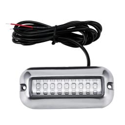 27LED 12V Barco Transom Luz Subaquática Pontão Navio Marinho Barco Acessórios Luz Aço Inoxidável Impermeável Luz Marinha IP68 - Image 3