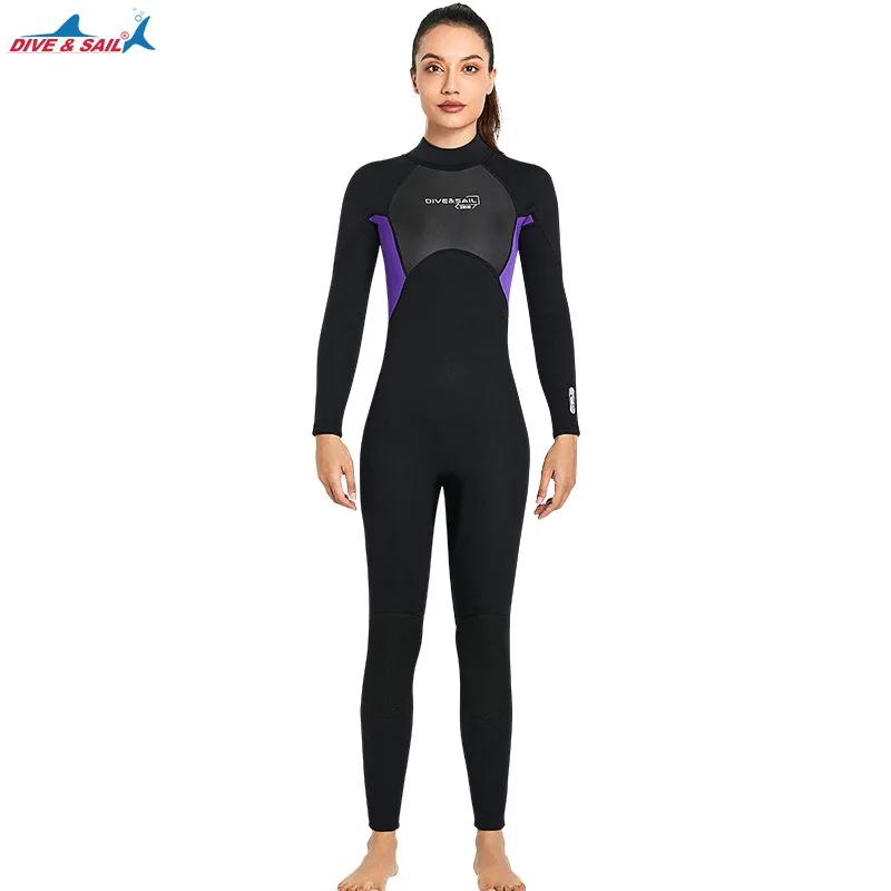 3mm neoprene wetsuit dos homens de surf mergulho terno equipamento subaquático pesca submarina kitesurf banho molhado terno conjoined - Image 1