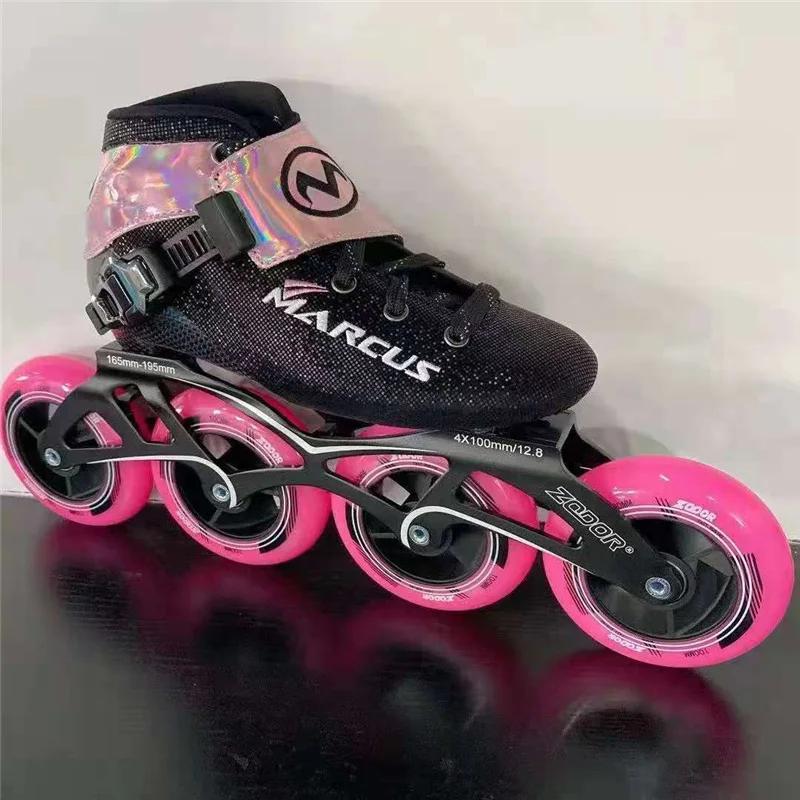 ZODOR MARCUS-Patins Velocidade Inline, Prática Inicial, Esportes Diários, Patinação, Base de Rodas 4x110mm, 4x 110mm - Image 1