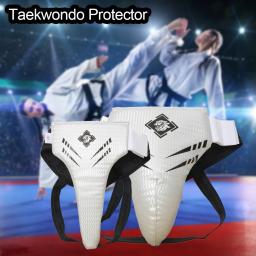 Taekwondo engrenagem protetor de virilha jockstrap masculino feminino roupa interior guarda karate mma boxe sanda exercício artes marciais equipamentos - Image 2