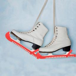 Plástico Ice Skate Guardas para Hóquei ou Patinação Artística Entusiastas, fácil de instalar, 2PCs - Image 5