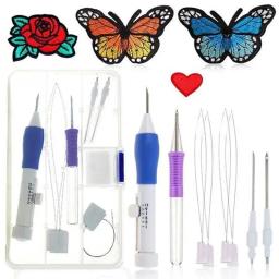 Kits de agulhas bordadas, Conjuntos de canetas bordados, Agulha De Costura De Tricô, Ferramentas De Costura, Conjuntos De Roupas, DIY, 7Pcs por Caixa - Image 4