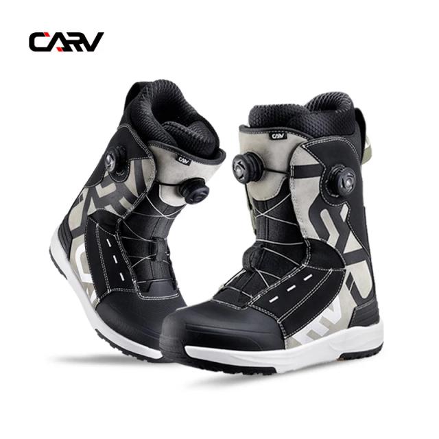 CARV Sapatos de Snowboard Double Boa Profissional