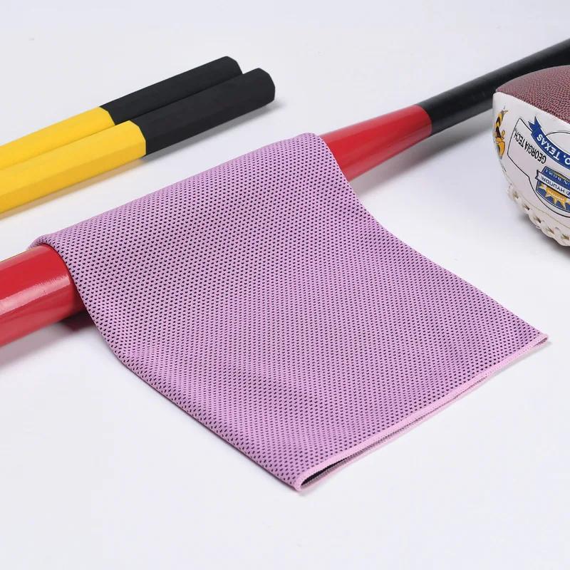 Portátil Quick Drying Cooling Toalha, Instant Cooling Relief, Sports Gym, Pilates, Corrida, Viagem Toalha, Silicone Pouch, Customizeable - Image 1