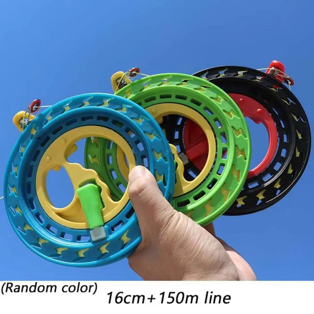 16cm/18cm ferramenta voadora carretel de pipa plástico alça de vôo ferramentas ferramenta de vôo enrolador ferramenta de mosca durável roda de cabo de pipa adultos - Image 1