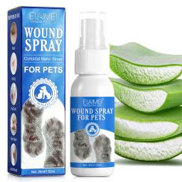 ELAIMEI-Pet ferida spray, ferida spray, pele mordida, escaldar infecção - Image 6