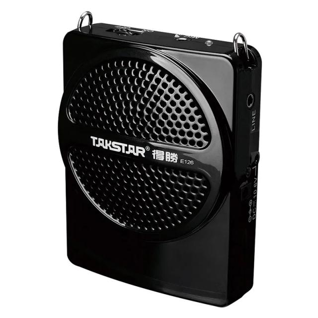 Megafone Portátil Takstar E126: Ultrafino e Ideal para Ensino, Reuniões e Guias com Microfone Mini Voz