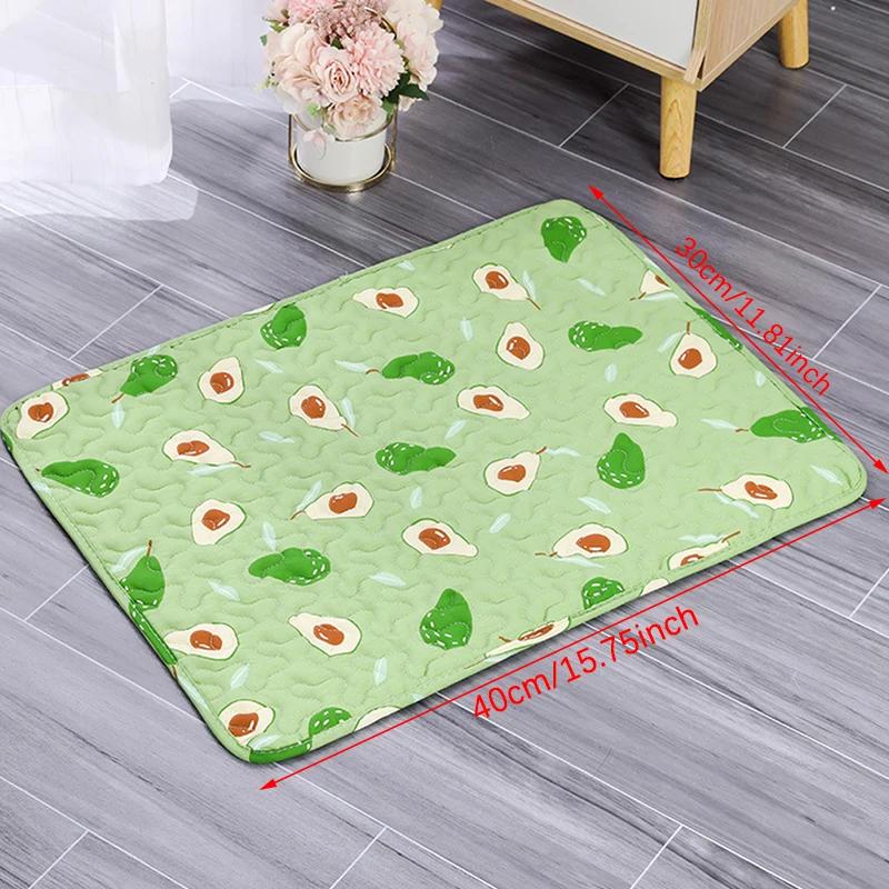Lavável Pet Pee Pad, Tapete de fraldas reutilizáveis, Tapetes para cães, cama para cães, urina, treinamento, quatro estações - Image 1