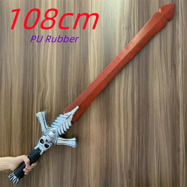 Espada DMC Nero Red Queen Greatsword Cosplay Halloween 1:1 Borracha PU