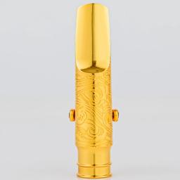 Saxofone Metal Boquilha com chapeamento de ouro, Sax Boca Pieces, Tenor Profissional, Soprano e Saxofone Alto Acessórios, alta qualidade, novo produto - Image 6