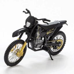 Modelo de fundição sob pressão, modelo de motocicleta de liga com base, modelo de scooter de brinquedo infantil, presente de aniversário para meninos - Image 3