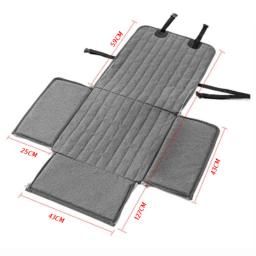 Cawayi canil pet cão portador de assento do carro capa carry gato filhote de cachorro saco viagem do carro dobrável rede à prova dwaterproof água cães cesta pet portadores - Image 5