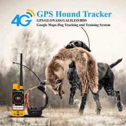 Vjoycar-IP68 Waterproof Dog Caça Rastreamento Collar, GPS Tracker sem Cartão Sim, Smart Suporte Sistema GPS, 4G WiFi, Novo - Image 2