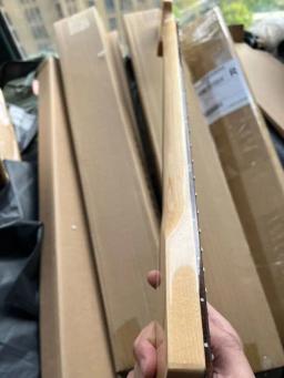 Pescoço de guitarra jacarandá, 22 trastes, Strat, grande, faça você mesmo - Image 6